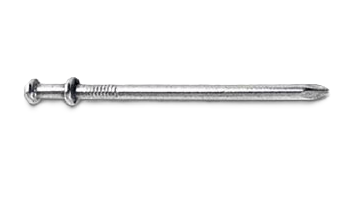 Double-headed duplex nail