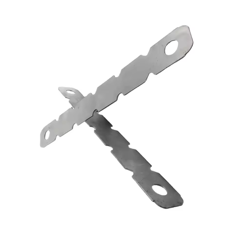 Flat steel round-end full tie for concrete forming