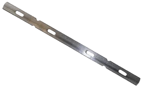 Steel X-flat tie for concrete forming